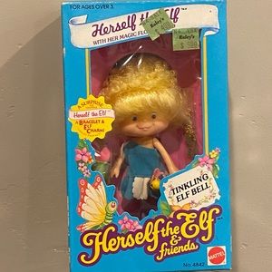 Herself the Elf Tinkling Elf Bell doll NIB 1982
